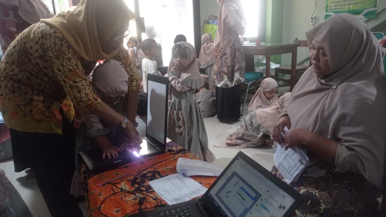 Analisa Bakat melalui Sidik Jari di RA DARUSSALAM Bojonegoro